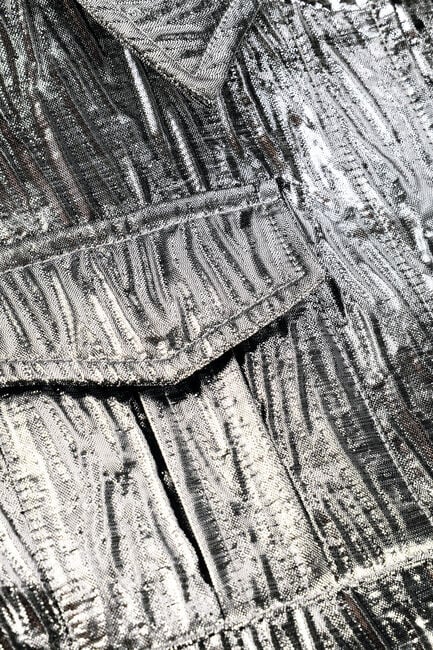 ALIX MINI Jack SILVER ARTWORK JACKET en argent - large