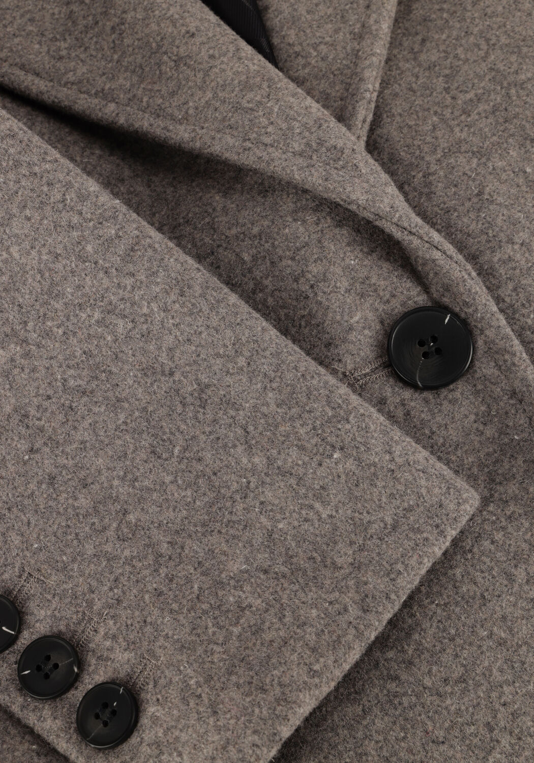 SELECTED WOMEN Manteau SLFNEW ALMA WOOL COAT en gris - large