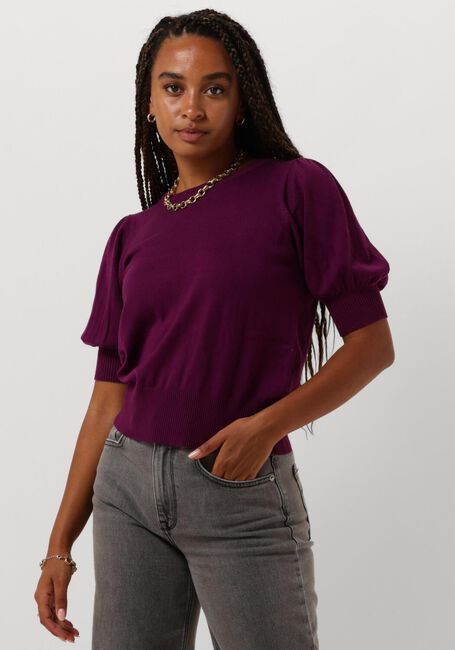 MINUS Pull LIVA KNIT TEE en violet - large