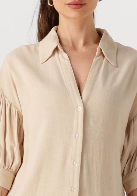YDENCE Robe midi DRESS SIENNA en beige - large