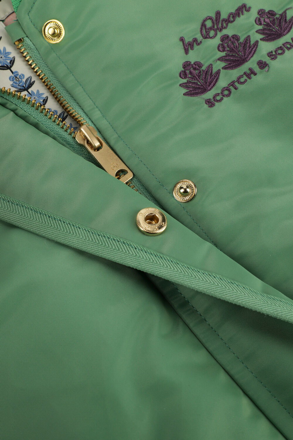 SCOTCH & SODA Jack BOMBER JACKET en vert - large