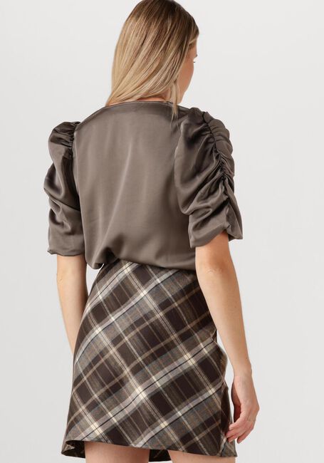 NEO NOIR ELBA HEAVY SATEEN BLOUSE Blouses Gris foncé - large