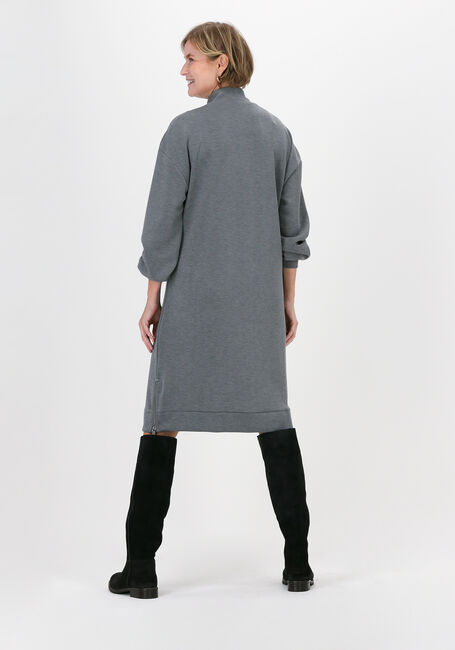 SIMPLE Robe midi BLAIR en gris - large