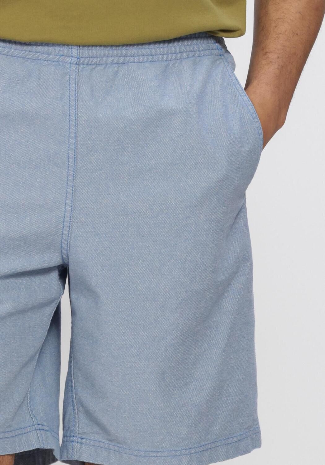 AMERICAN VINTAGE Pantalon courte PUSWAY Bleu clair - large