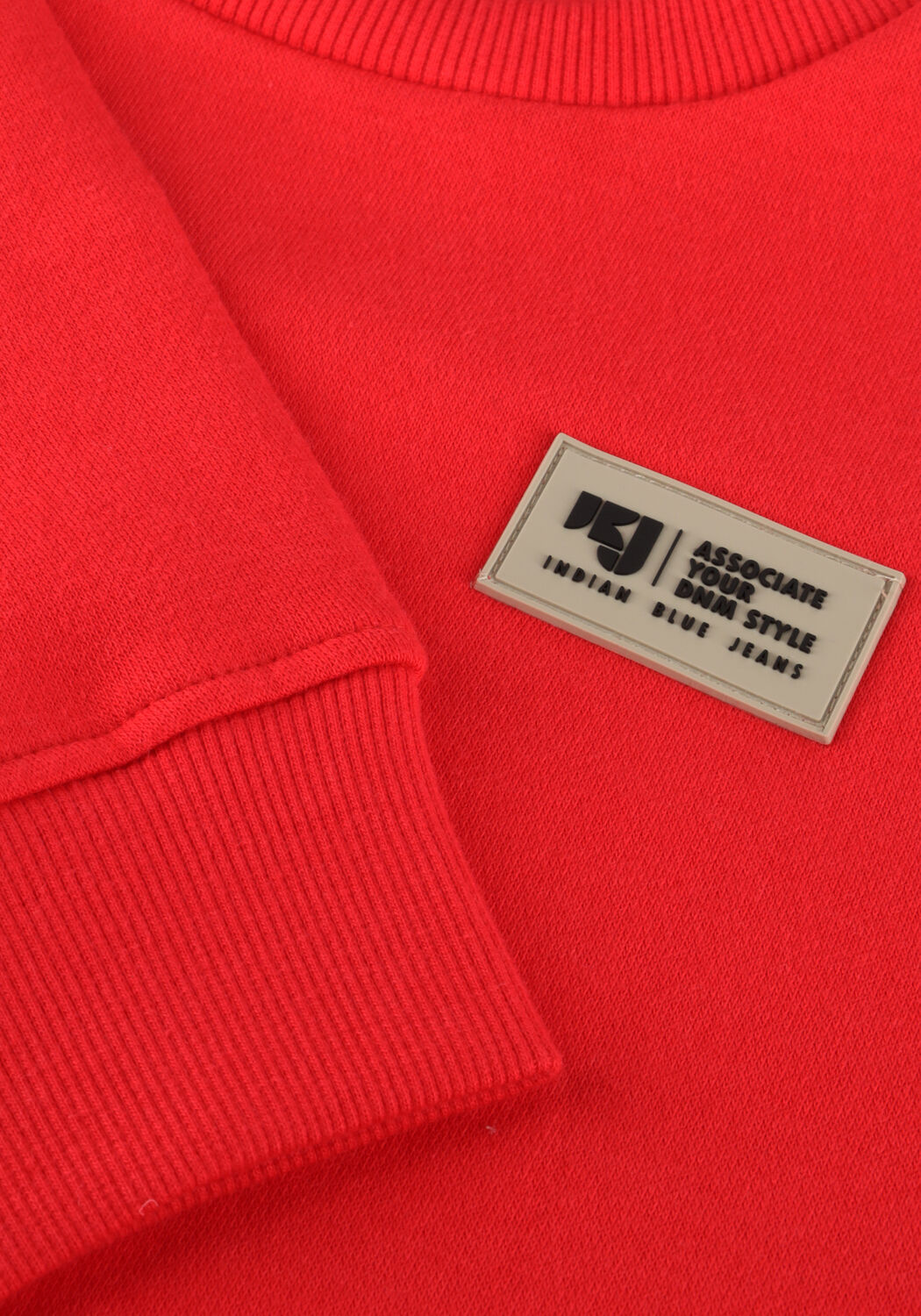 Rode INDIAN BLUE JEANS Trui SWEATER PRINT SLEEVE - large