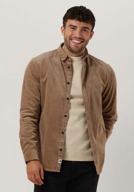 ANERKJENDT Surchemise AKLEIF CORDUROY SHIRT en beige - large
