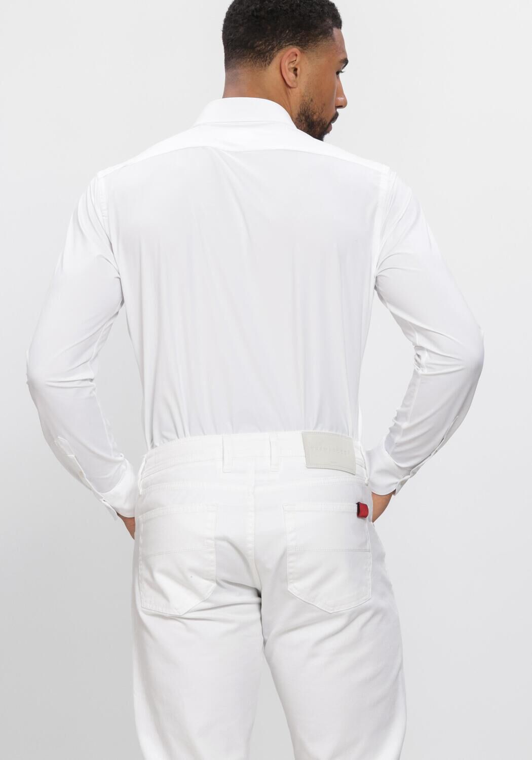 XACUS Chemise classique ACTIVE SHIRT 558ML en blanc - large