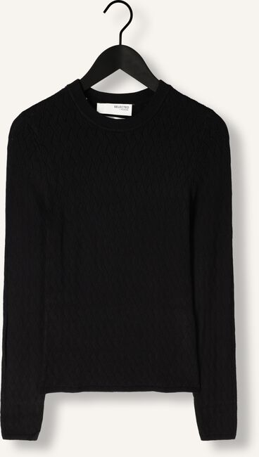 Zwarte SELECTED WOMEN Trui SLFCABALA LS KNIT O-NECK Zwarte SELECTED WOMEN Trui SLFCABALA LS KNIT O-NECK - large