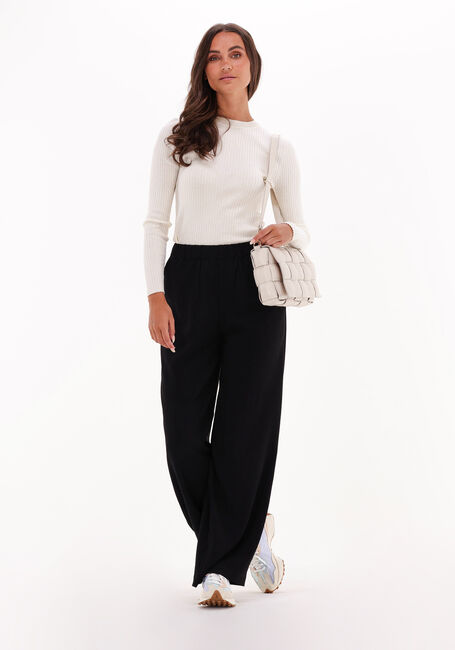 SELECTED FEMME Pantalon large TINNI-RELAXED MW WIDE PANT B en noir - large