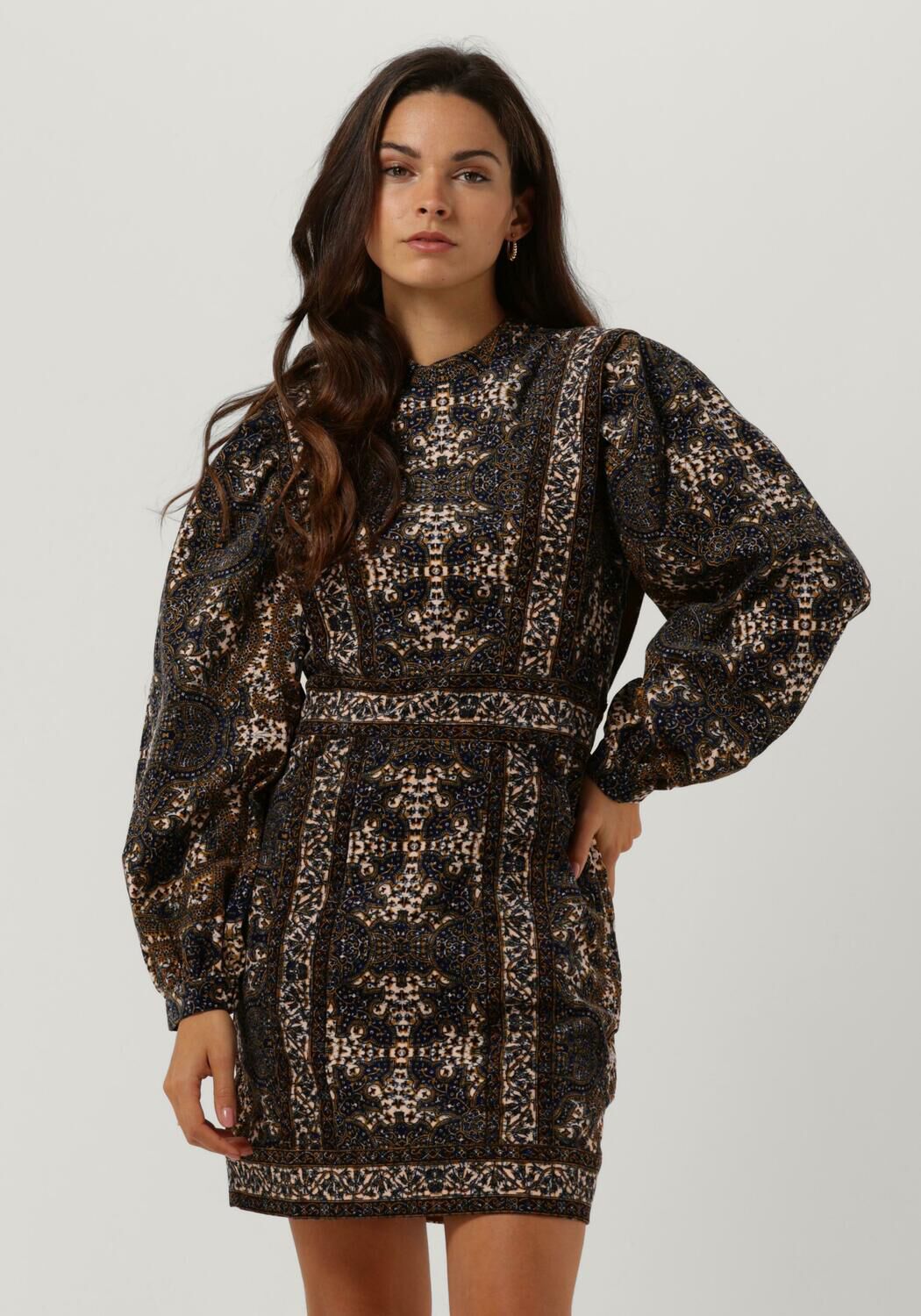 IDANO Mini robe TABATHA en marron Omoda