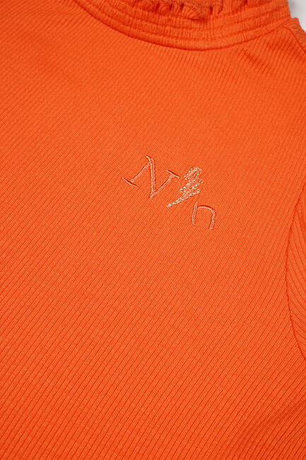 Oranje NONO Tops & T-shirts KOSS RIB SHIRT - large