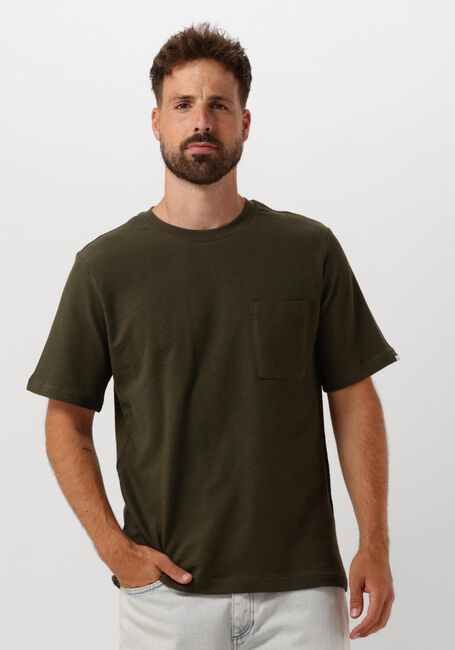 ANERKJENDT T-shirt AKKIKKI S/S STRUCTURE TEE Vert foncé - large