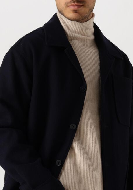 FORÉT Jack LODGE WOOL JACKET Bleu foncé - large