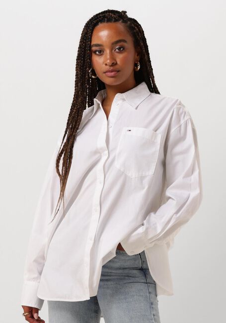 Witte TOMMY JEANS  TJW RLX ESSENTIAL SH - large