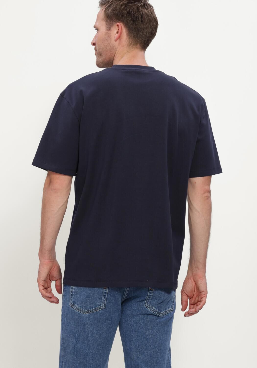 MACED T-shirt M-ACE Bleu fonc&eacute; - large