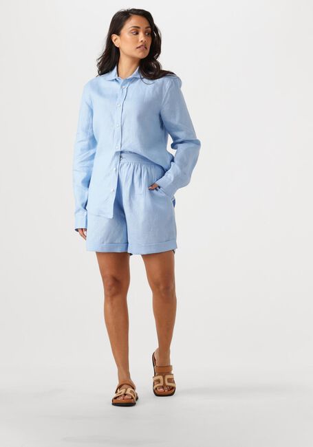 RESORT FINEST SHIRT 100% LINEN Blouses Bleu clair - large
