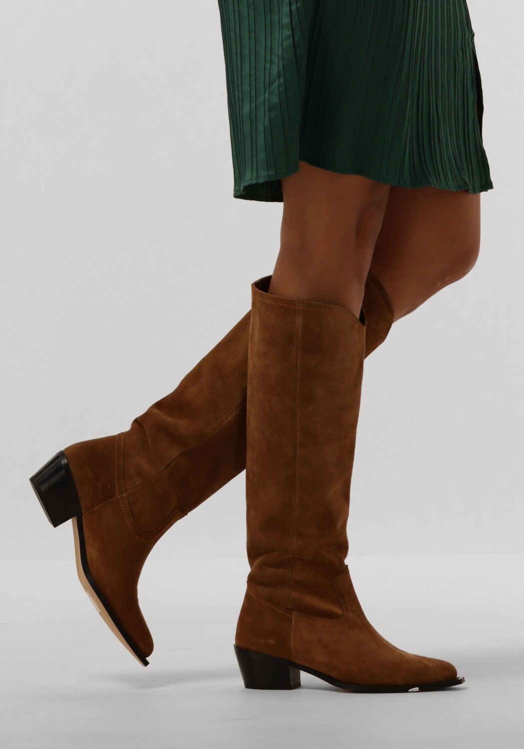 ANOTHER LABEL Santiags GIOIA COWBOY BOOT en cognac - large