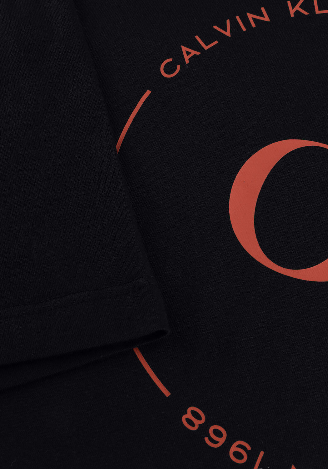 CALVIN KLEIN T-shirt 30S EU WHOLESALE JEANS GRAPHICS en noir - large