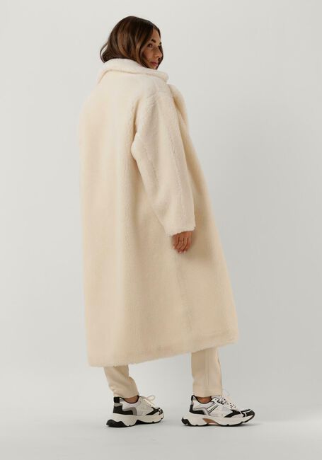Witte STAND STUDIO Teddy jas MARIA COAT TEDDY - large