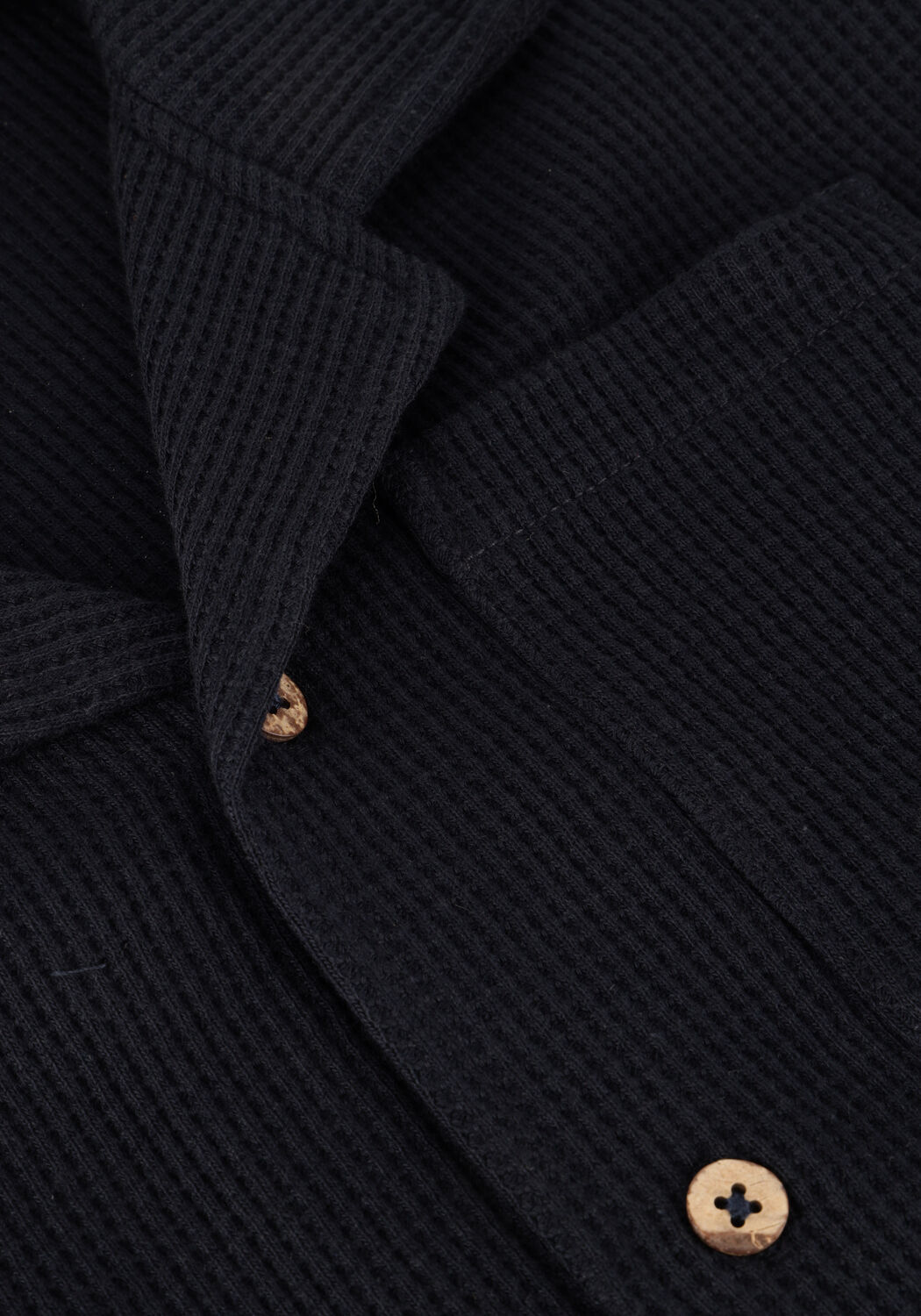 Donkerblauwe TUMBLE 'N DRY Casual overhemd CAGNARD - large