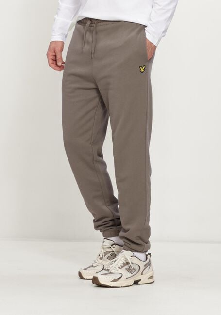 LYLE & SCOTT Pantalon de jogging SLIM SWEATPANT en taupe - large