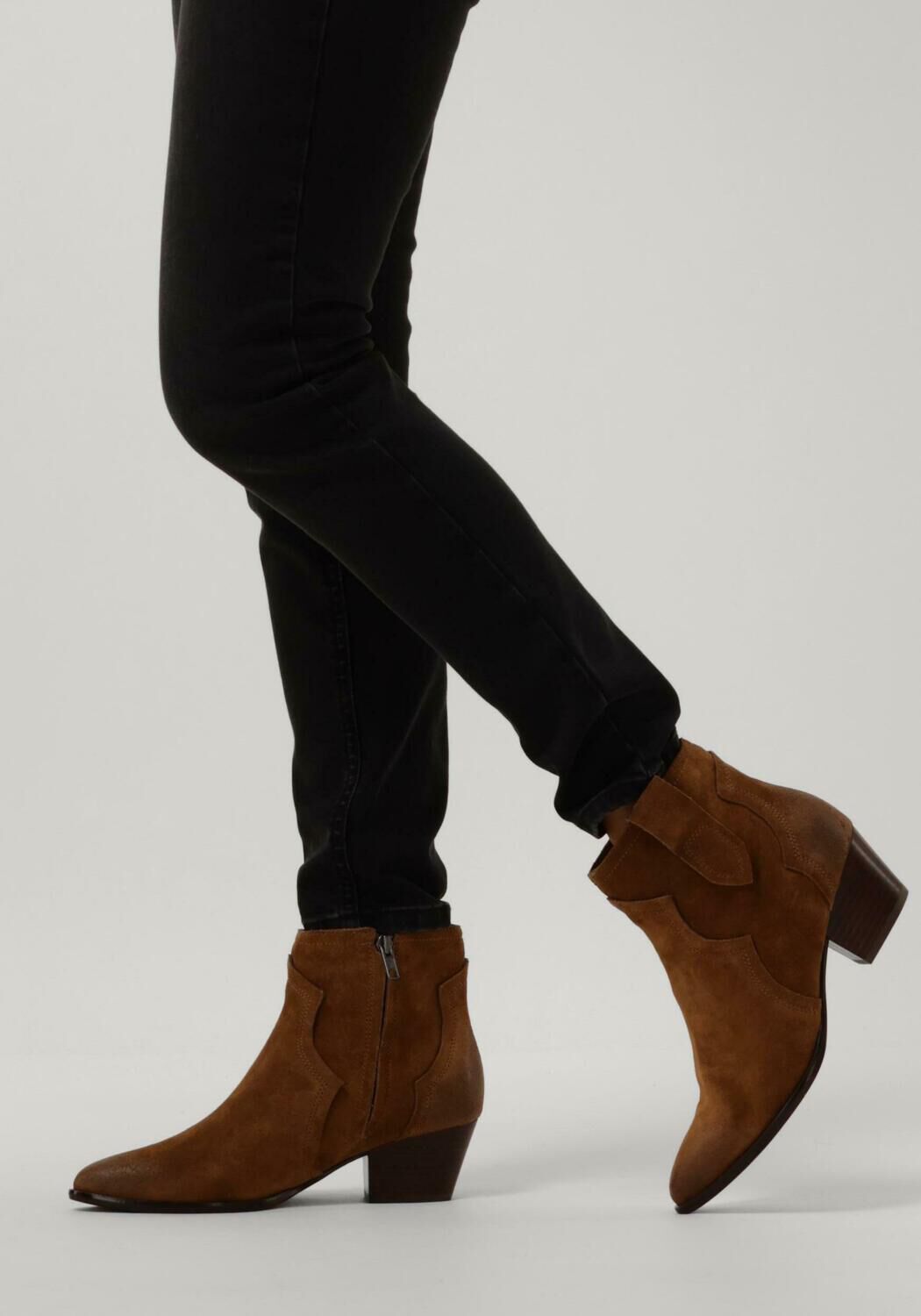 ash hurricane bottines en camel