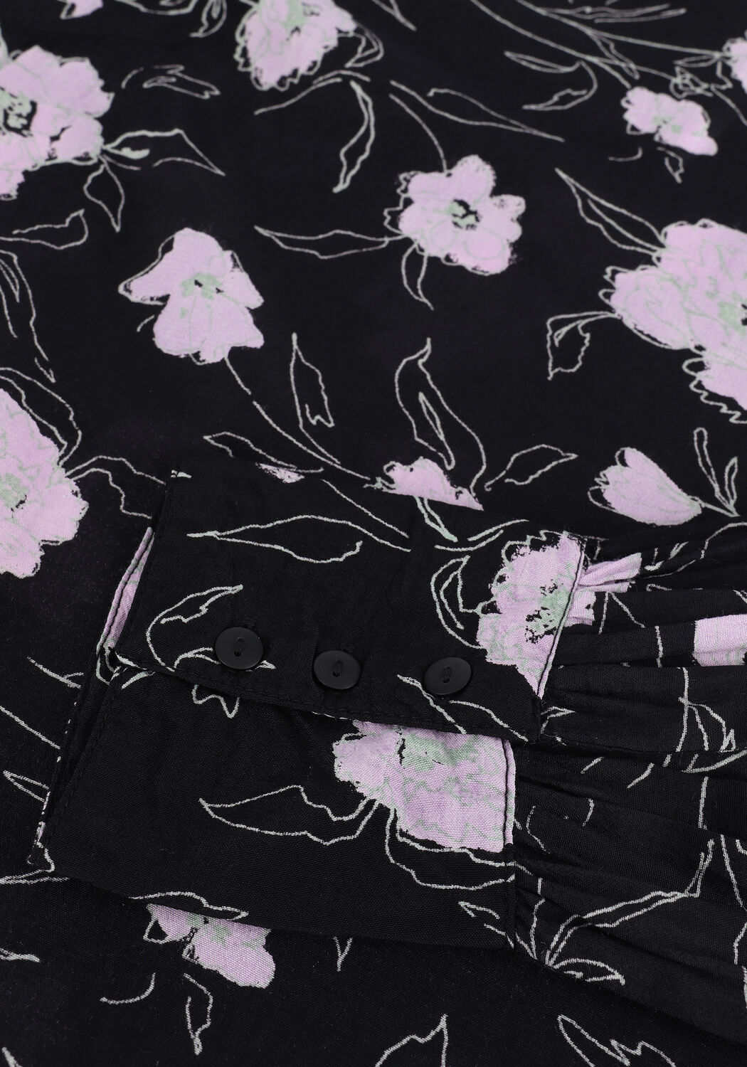 MSCH COPENHAGEN Haut LORINA MOROCCO LS TOP en noir - large