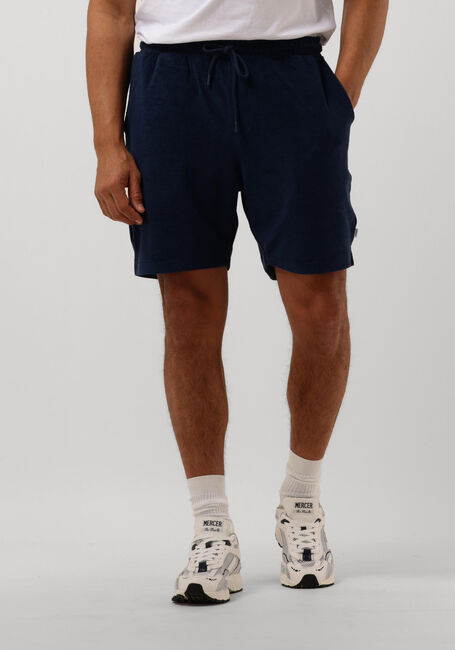 WOODBIRD Pantalon courte BOMMY TERRY SHORTS Bleu foncé - large