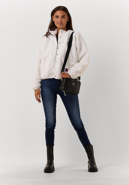 Zwarte TOMMY HILFIGER T-shirt HERITAGE HILFIGER C-NK REG TEE - large