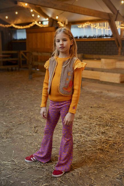 AMMEHOELA Gilet EMMY en marron - large