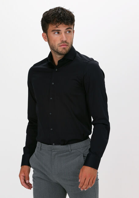 PORTO MILANO Chemise classique MILANO en noir - large