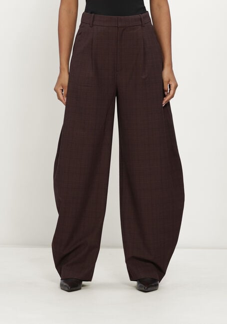 GESTUZ GZLAVANA HW PANTS Pantalons en marron - large