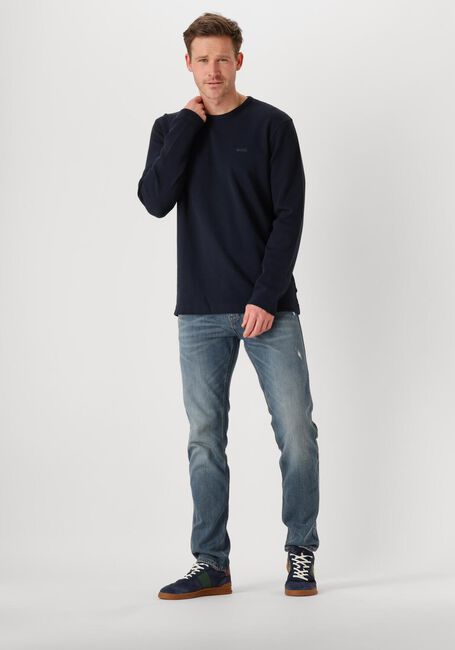 BOSS ORANGE Pull TEMPESTO Bleu foncé - large