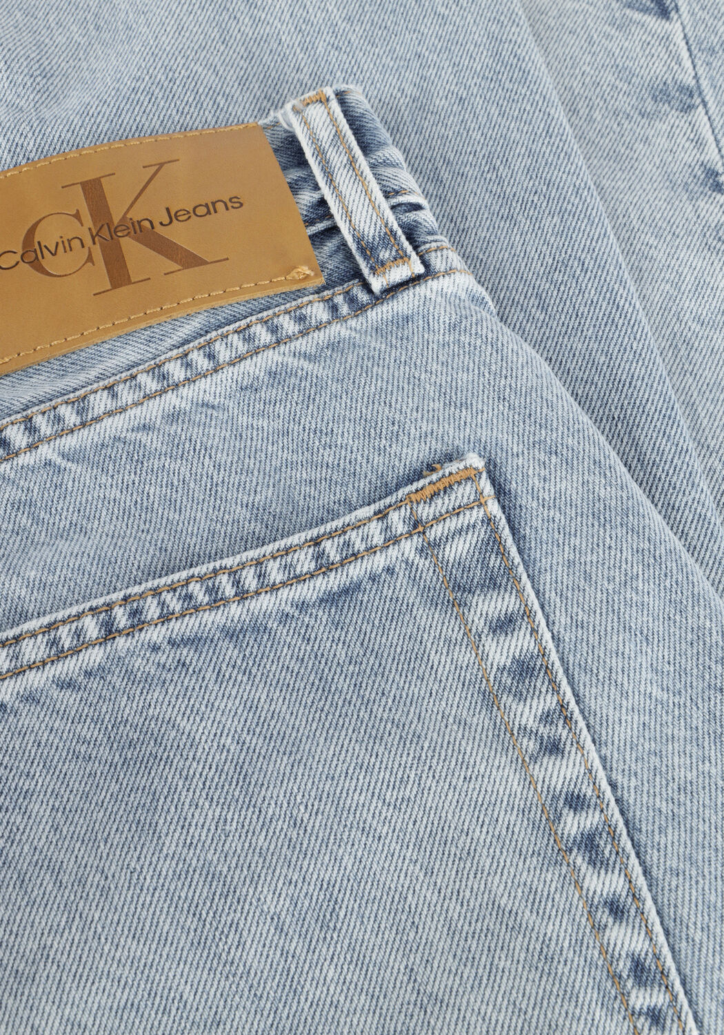 Blauwe CALVIN KLEIN Straight leg jeans STANDARD STRAIGHT - large