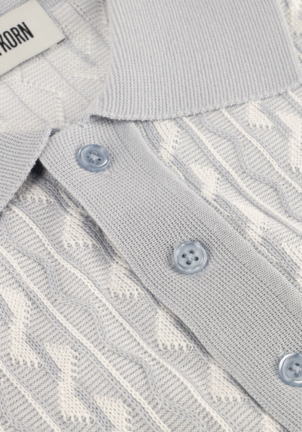 DRYKORN Polo TAMIAN 424059 Gris clair - large