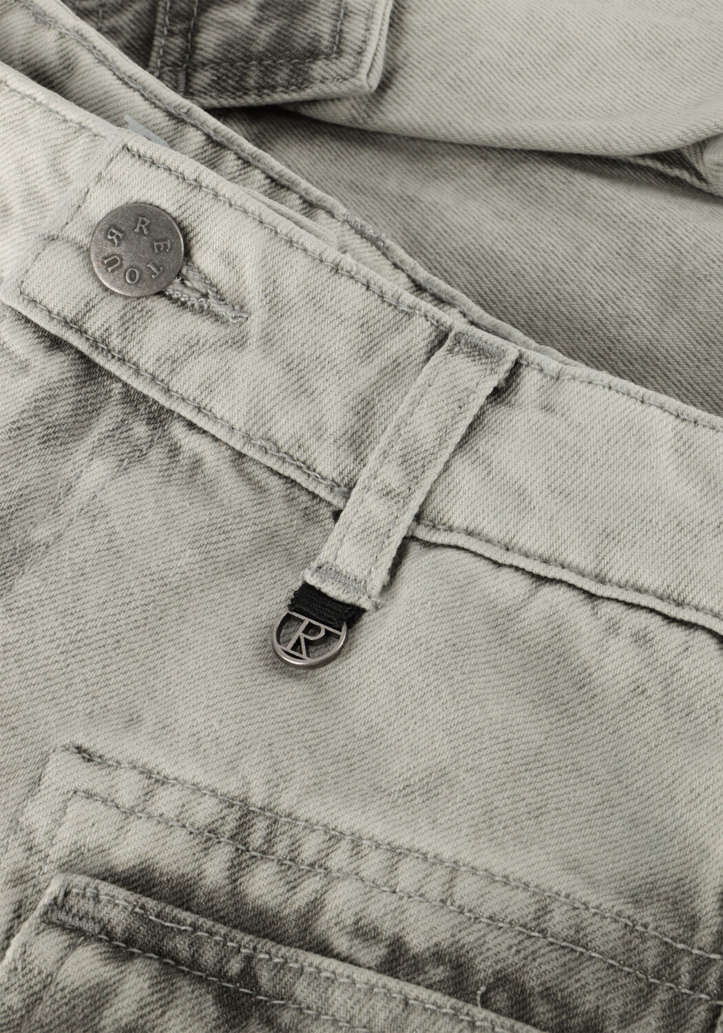 RETOUR Mini-jupe OLGA en gris - large