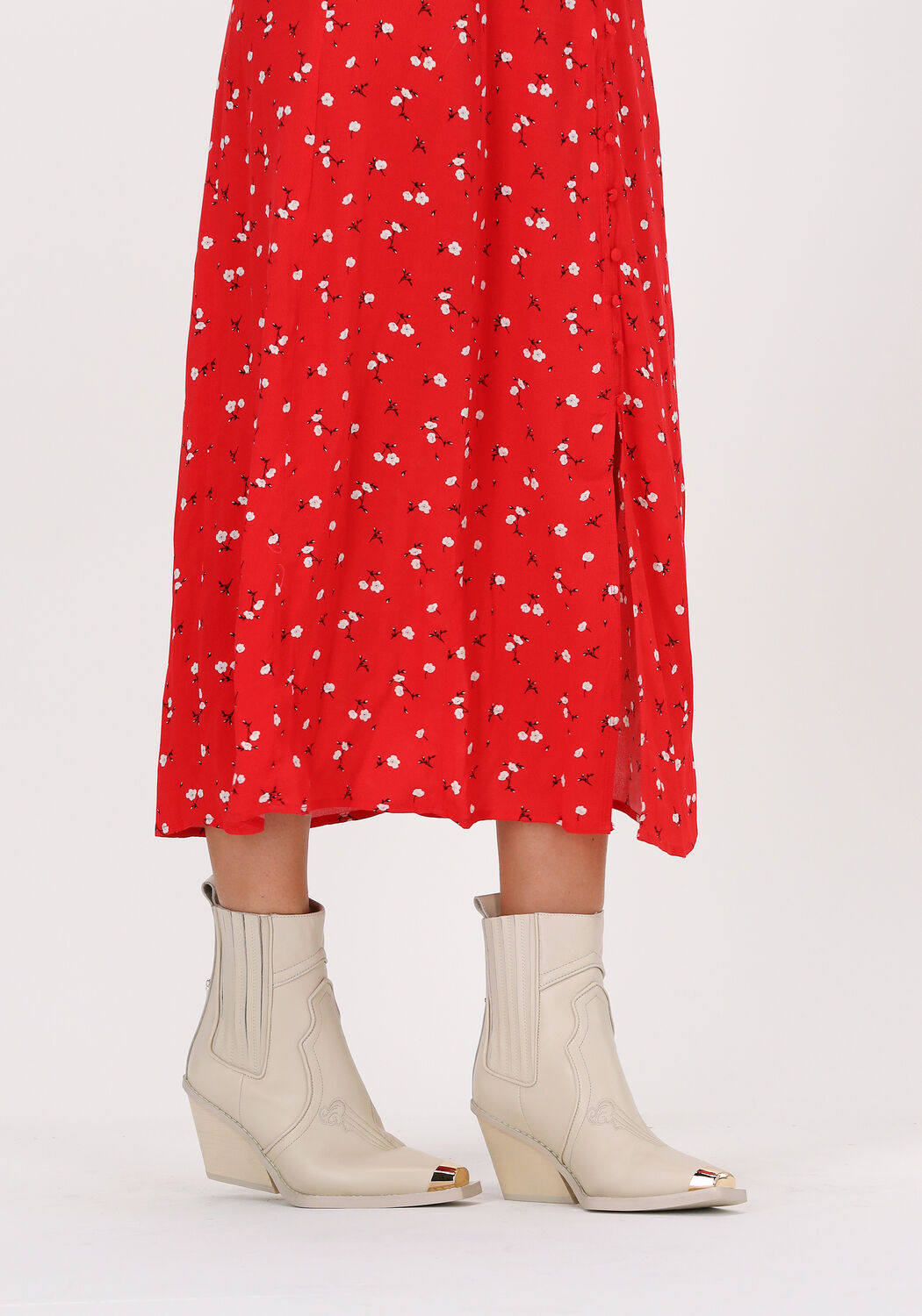 Beige JOSH V Enkellaarsjes LOUIS - large