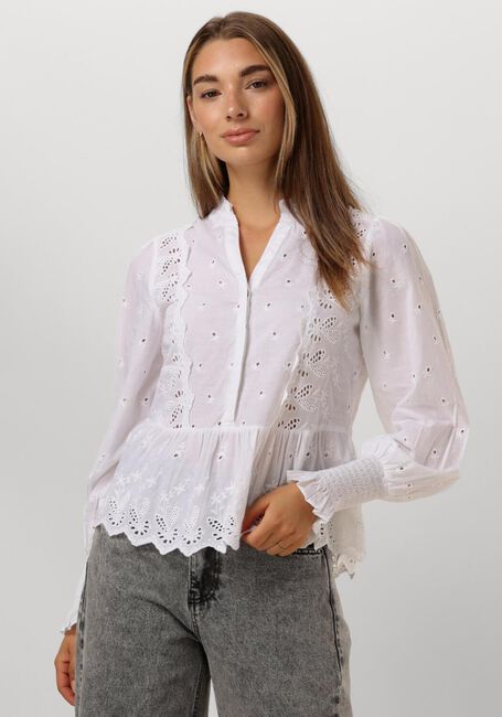 NEO NOIR MAVIANA EMB BLOUSE Blouses en blanc - large