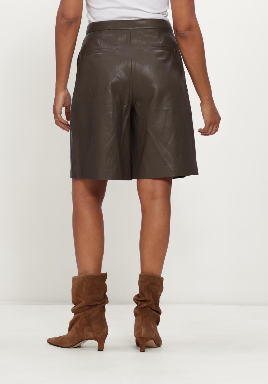Donkergroene CIRCLE OF TRUST Korte broek PHEBE SHORT - large