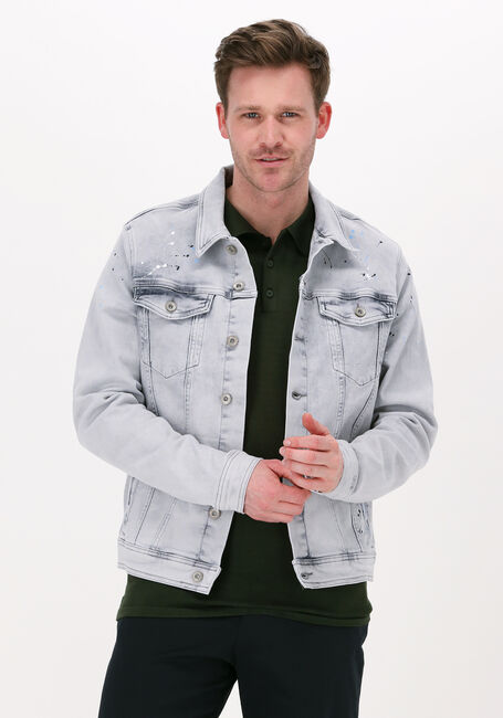 Grijze PUREWHITE Spijkerjas 22010402 - large