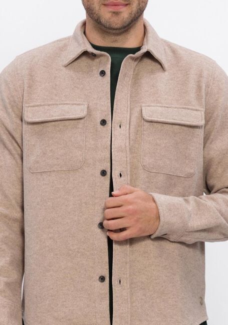 Beige DSTREZZED Overshirt ULRIK OVERSHIRT - large