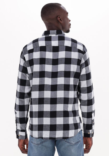 SELECTED HOMME Chemise décontracté SLIMFLANNEL SHIRT LS W NAW en noir - large
