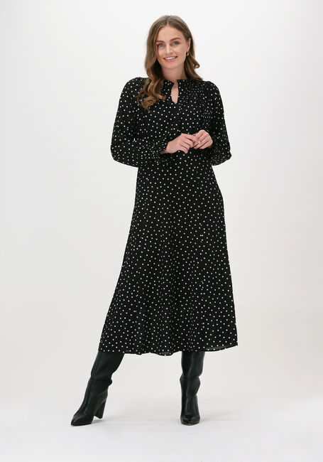 LEVETE ROOM Robe midi PAM 1 DRESS en noir - large