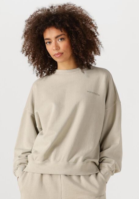 Lichtgrijze MODSTRÖM Sweater NIARN SWEAT - large