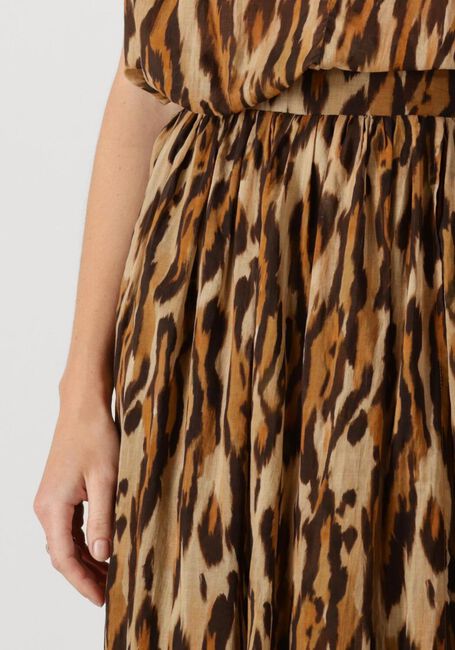 LOUIZON Jupe maxi PAISIBLE en marron - large