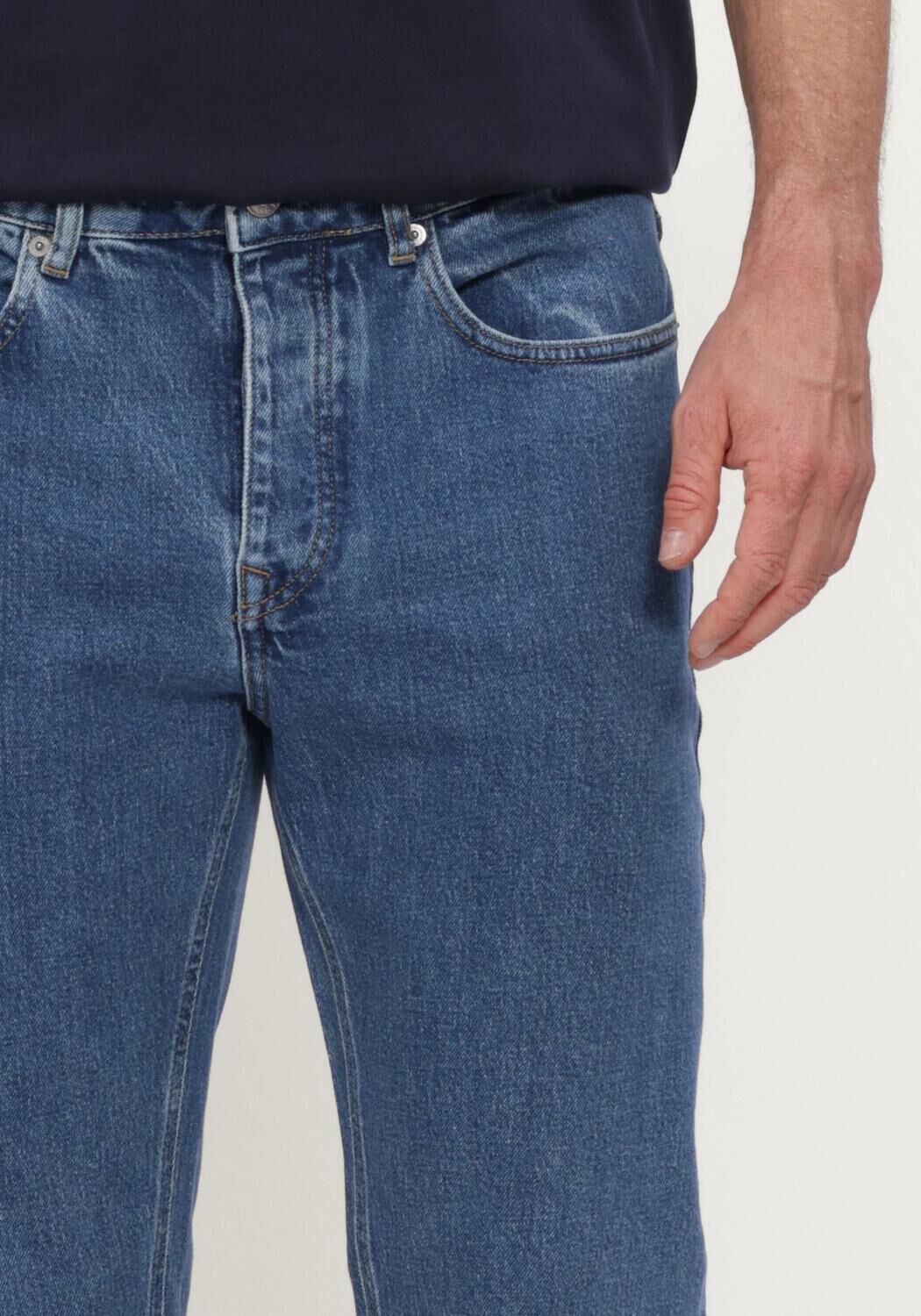 SELECTED MEN Straight leg jeans SLH196-STRAIGHT BEN KORI JEANS NOOS en bleu - large