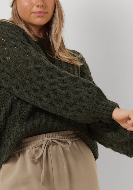 MSCH COPENHAGEN Pull MSCHPEPITA HEIDI PULLOVER en vert - large