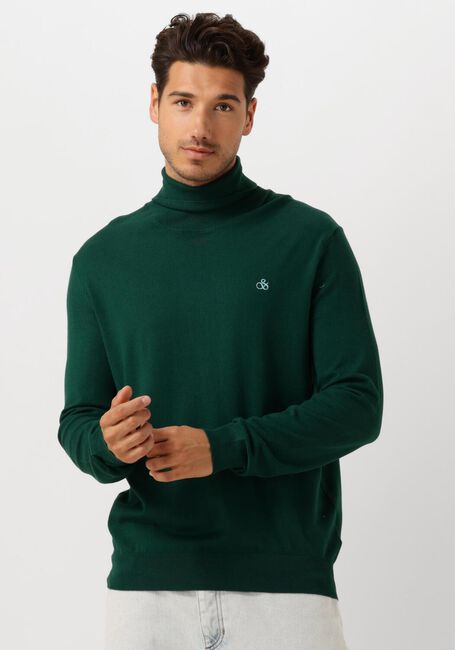 SCOTCH & SODA Col roulé TURTLENECK VISCOSE SWEATER en vert - large