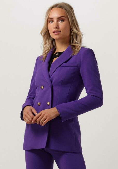 ACCESS Blazer DOUBLE-BREASTED BLAZER WITH STUD en violet - large