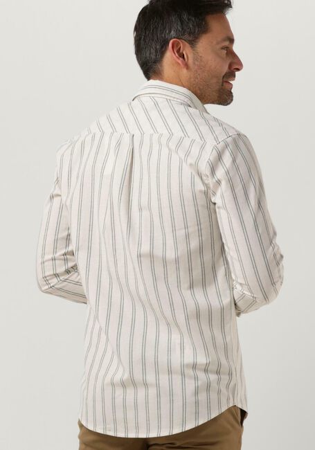 ANERKJENDT Chemise décontracté AKLEIF L/S DOUBLE STRIPE Blanc - large